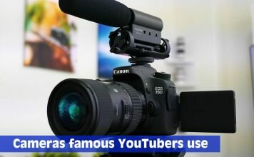 What kind of cameras do famous YouTubers use